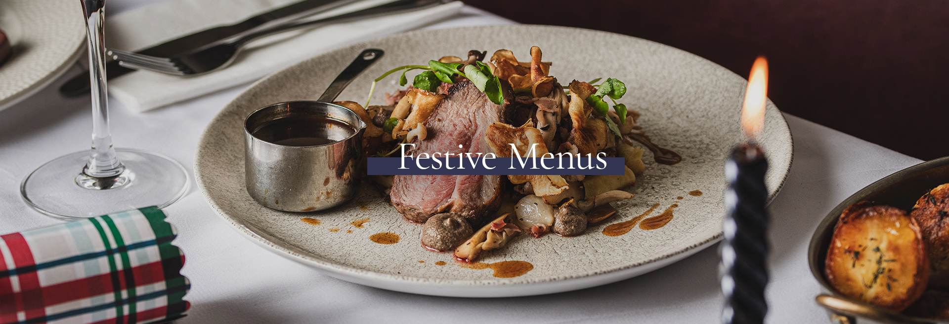 Festive Christmas Menu at The Prince Regent 